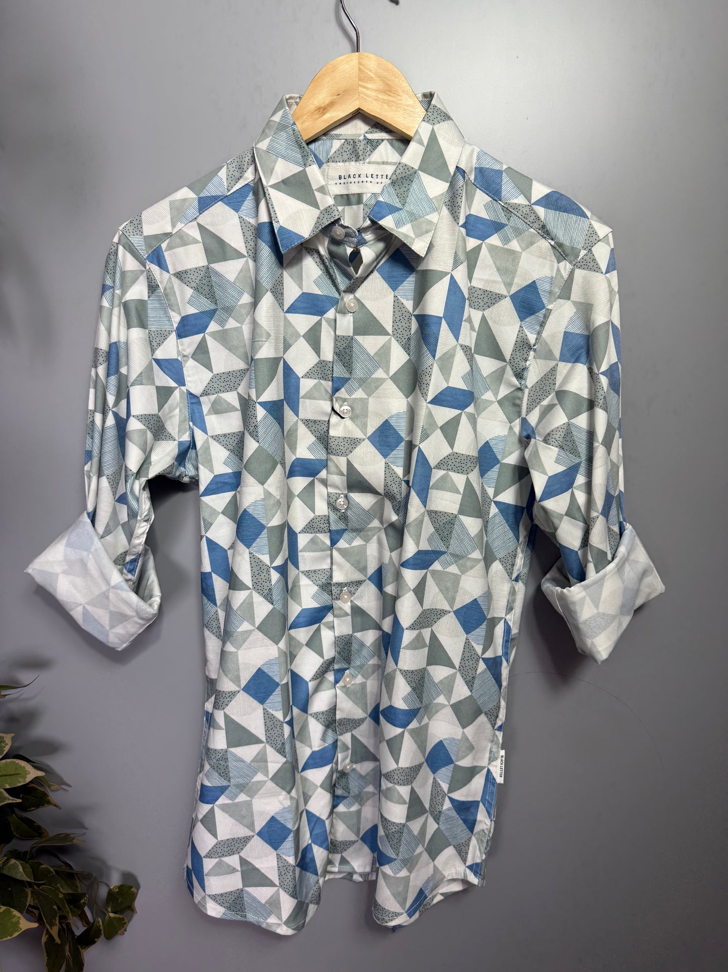 Men's Digital Printed Full Sleeve Shirt