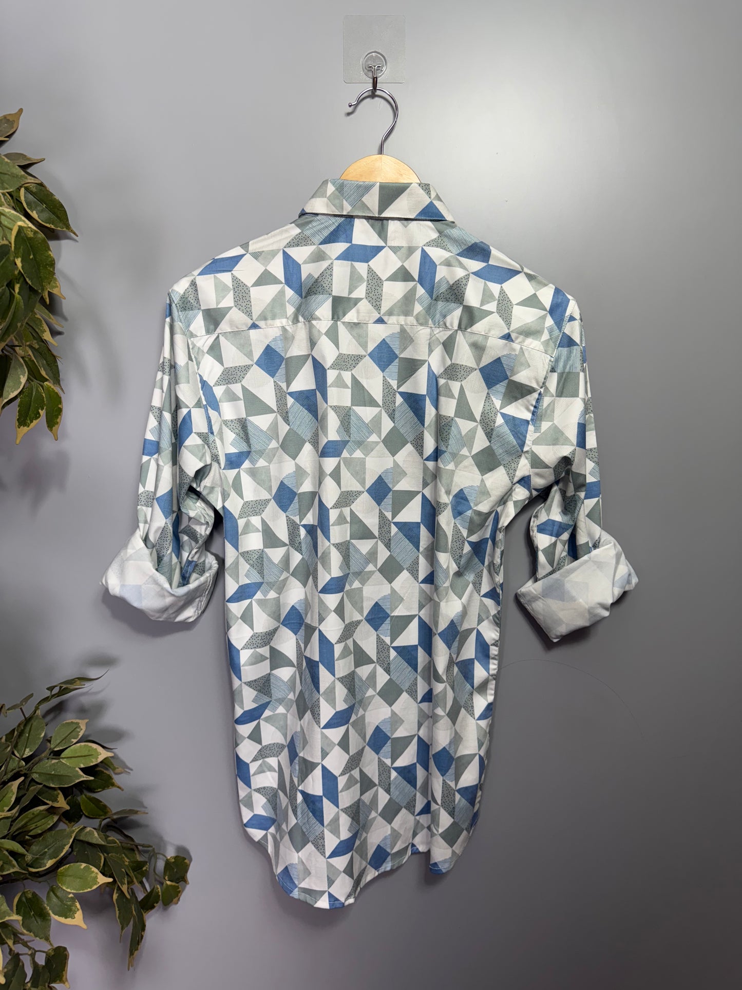 Men's Digital Printed Full Sleeve Shirt