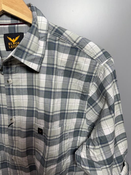 Men's Checked Full Sleeve Cotton Shirt