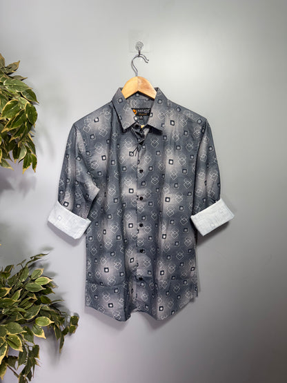 Men's Printed Full Sleeve Shirt