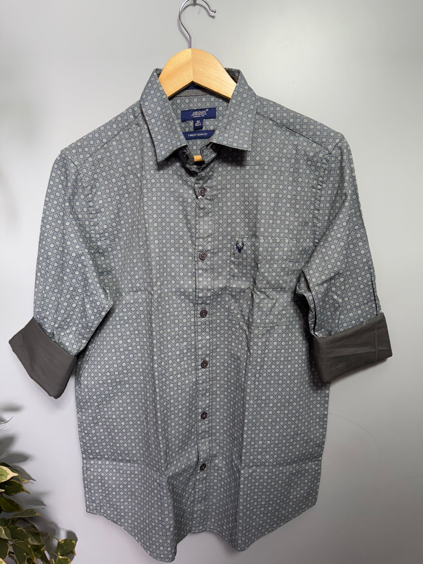 Men's Printed Full Sleeve Cotton Shirt