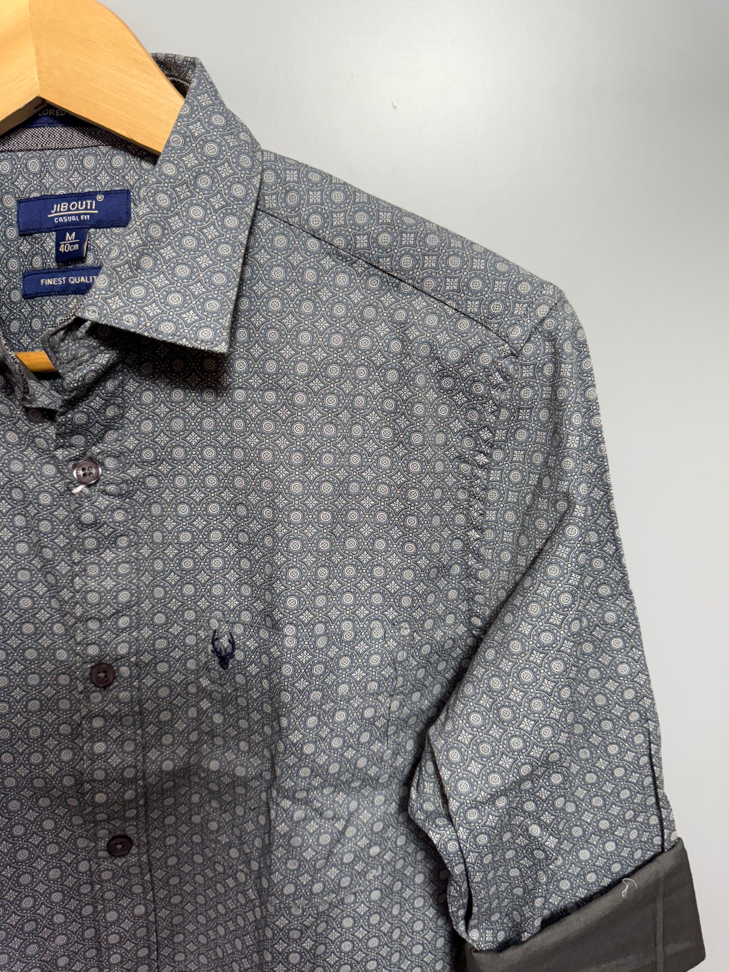 Men's Printed Full Sleeve Cotton Shirt