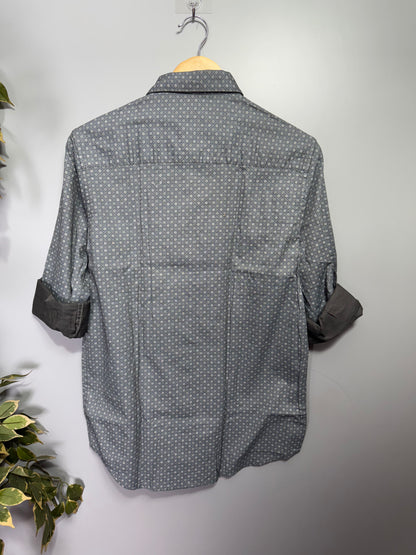 Men's Printed Full Sleeve Cotton Shirt