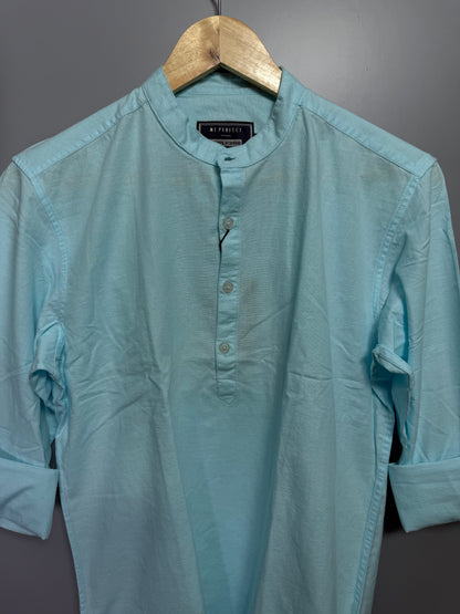 Men's Solid Full Sleeve Cotton Shirt