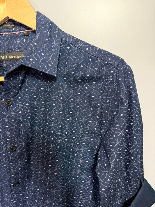 Men's Printed Full Sleeve Cotton Shirt