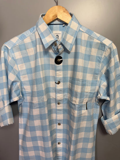 Men's Checked Full Sleeve Cotton Shirt