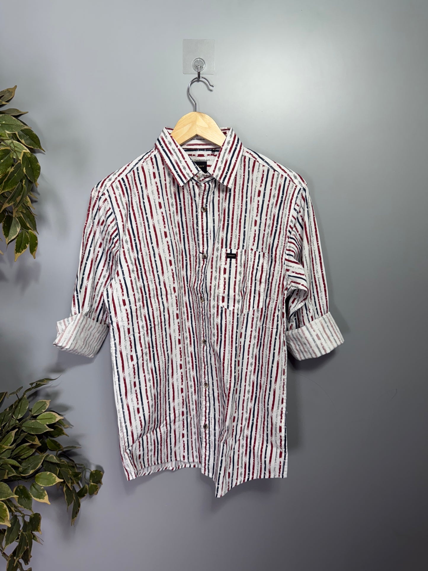 Men's Printed Full Sleeve Cotton Shirt