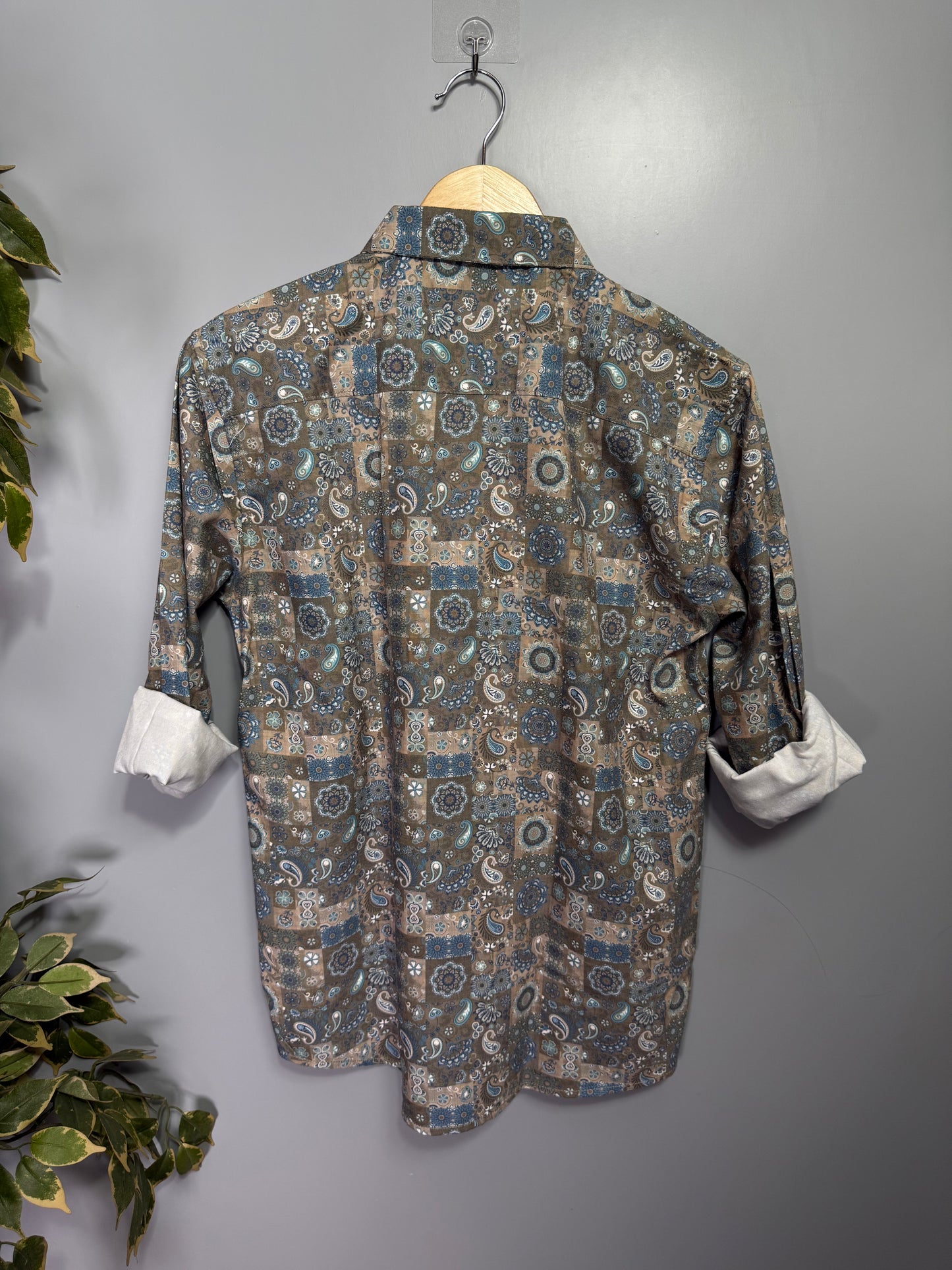 Men's Printed Full Sleeve Cotton Shirt