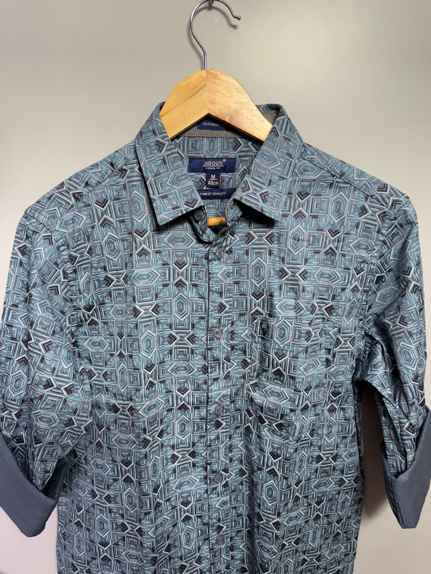 Men's Printed Full Sleeve Cotton Shirt