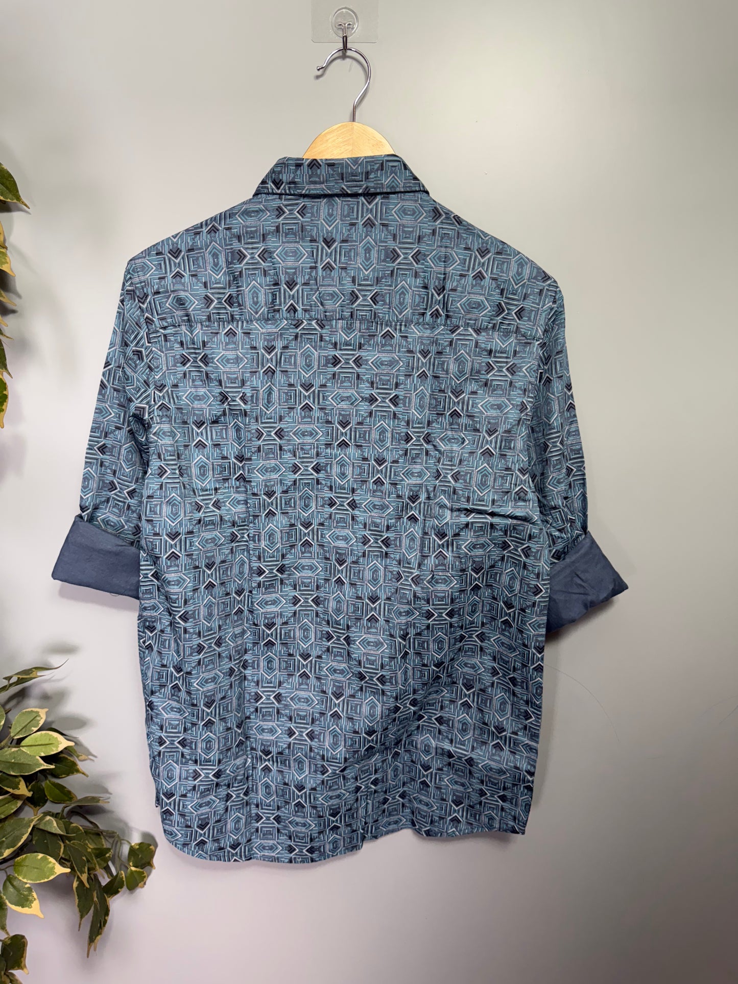 Men's Printed Full Sleeve Cotton Shirt