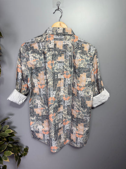 Men's Digital Printed Full Sleeve Shirt