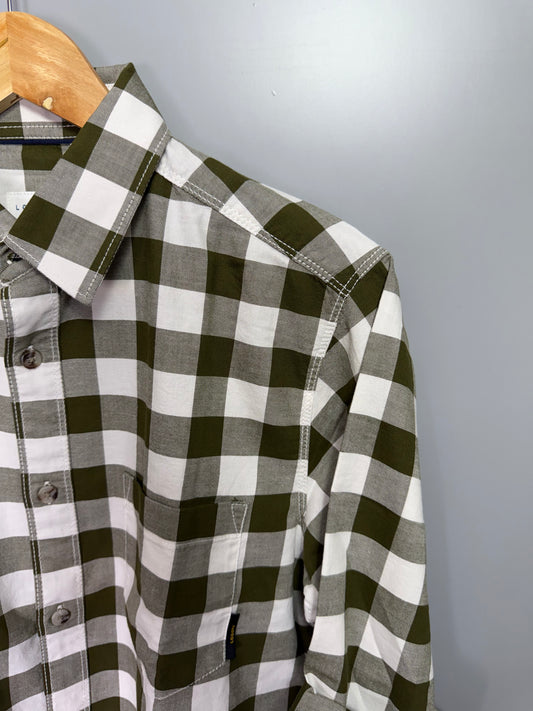 Men's Checked Full Sleeve Cotton Shirt