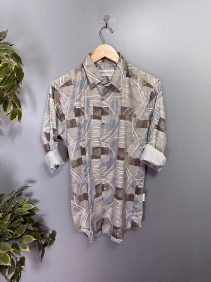 Men's Digital Printed Full Sleeve Shirt