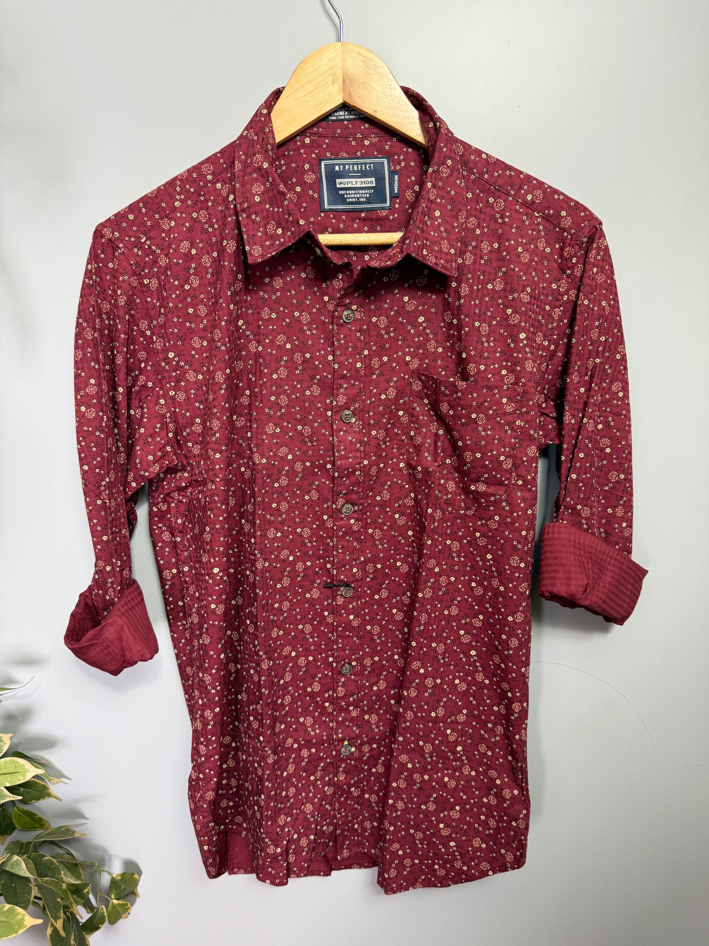 Men's Printed Full Sleeve Cotton Shirt