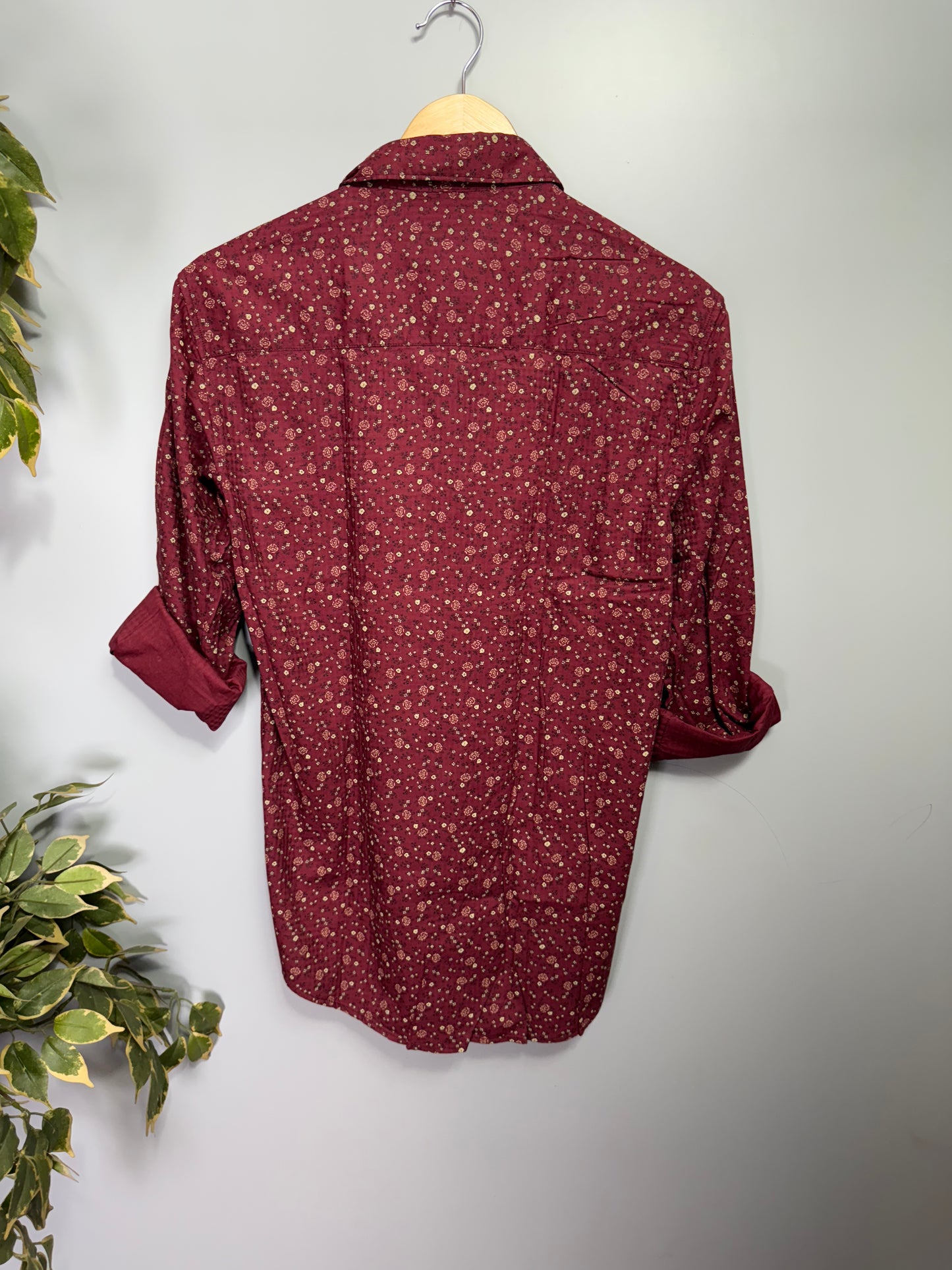 Men's Printed Full Sleeve Cotton Shirt