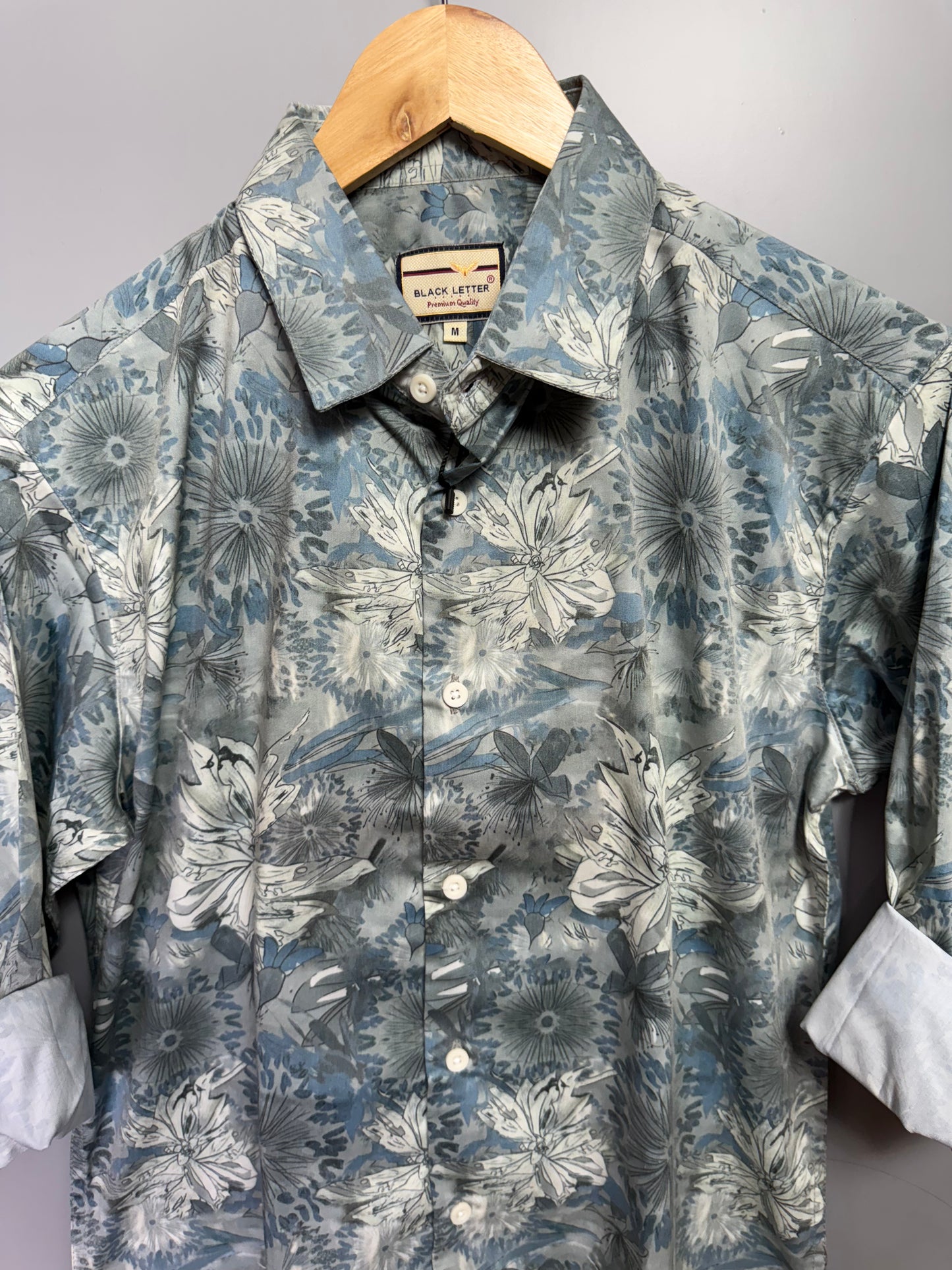 Men's Digital Printed Full Sleeve Shirt