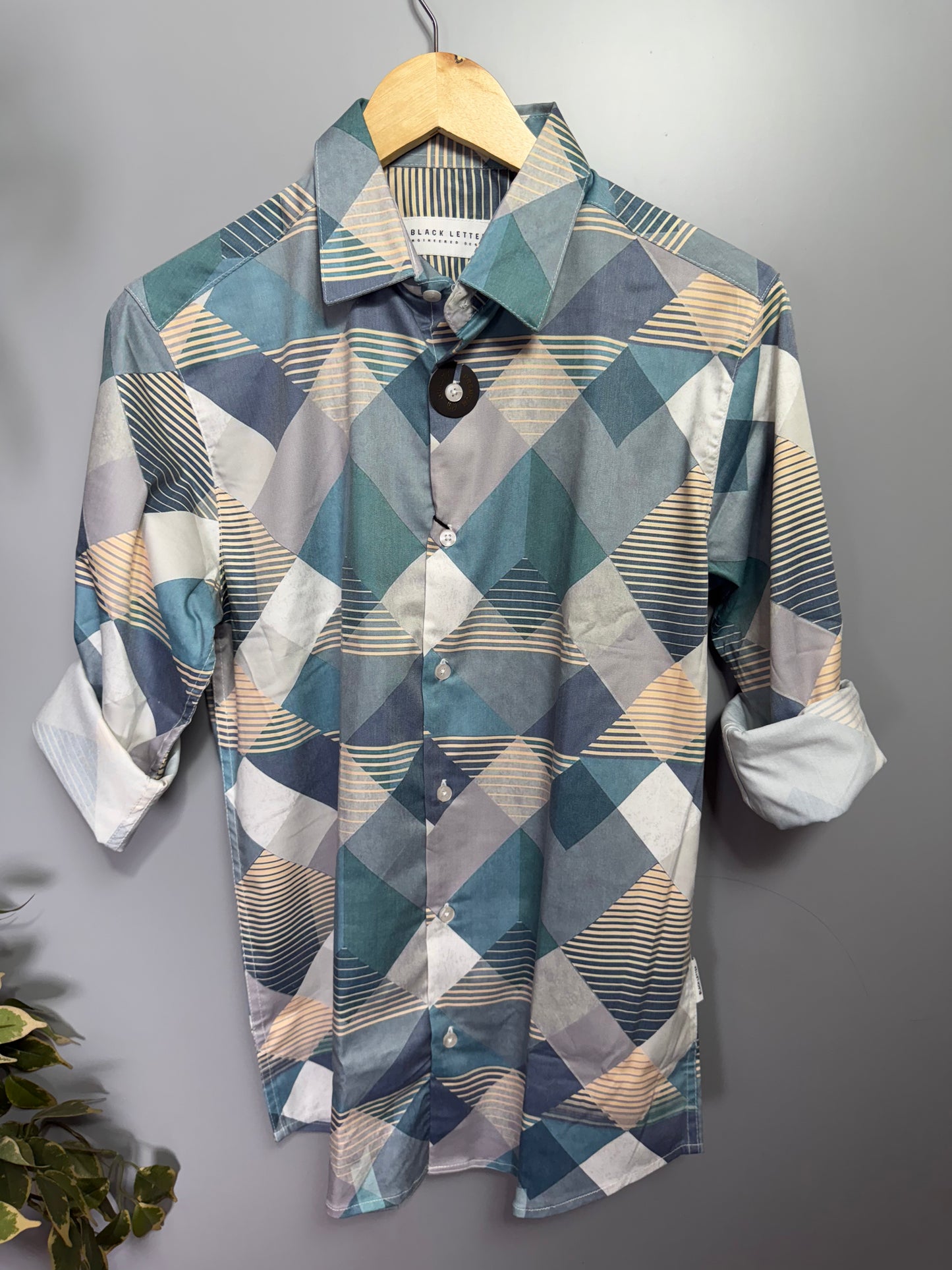 Men's Digital Printed Full Sleeve Shirt