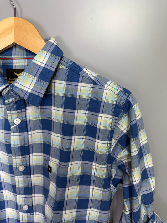 Men's Checked Full Sleeve Cotton Shirt