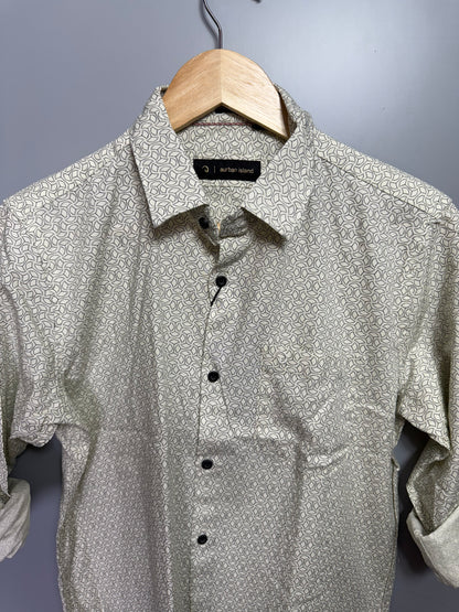 Men's Printed Full Sleeve Cotton Shirt