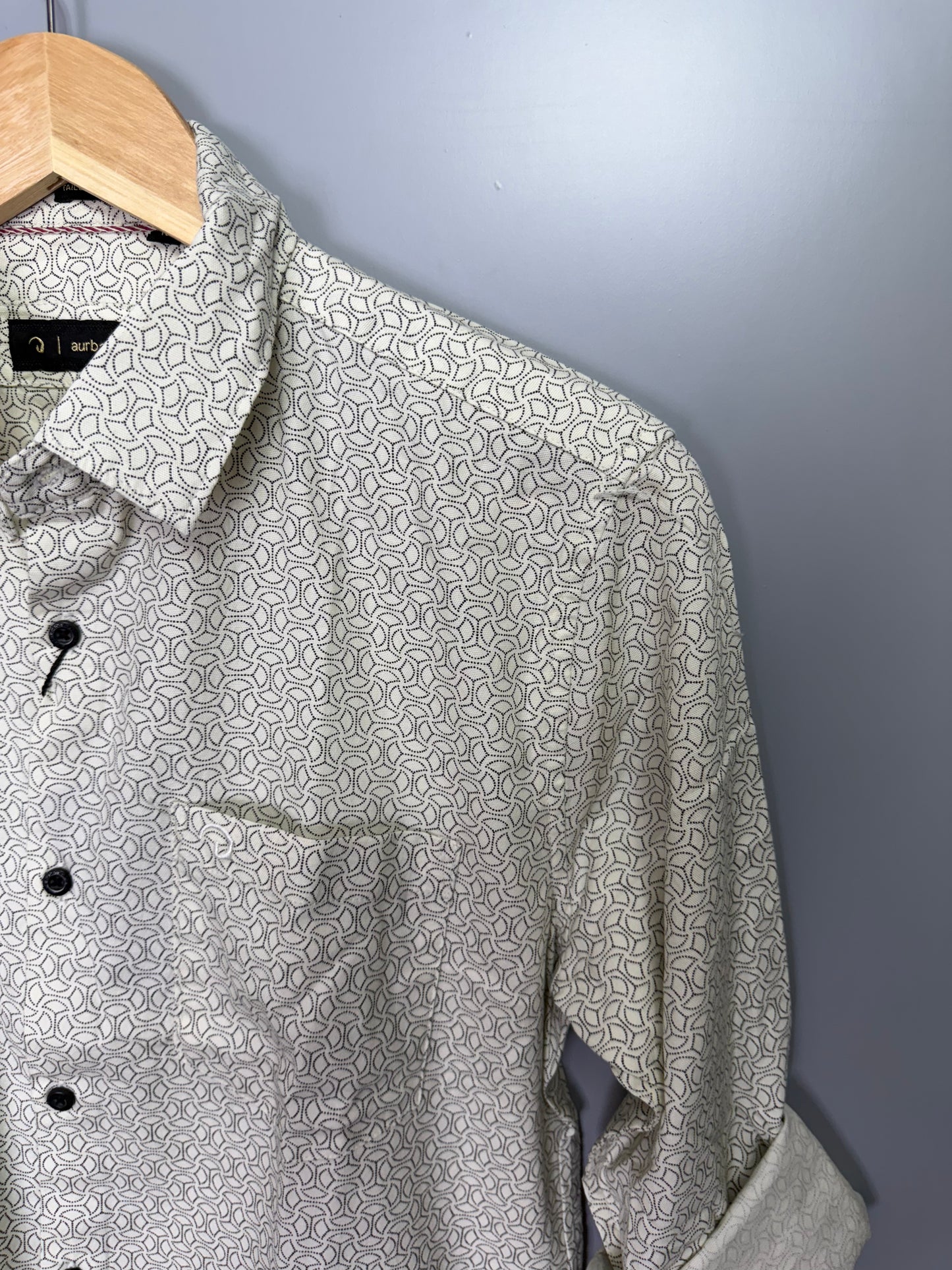 Men's Printed Full Sleeve Cotton Shirt