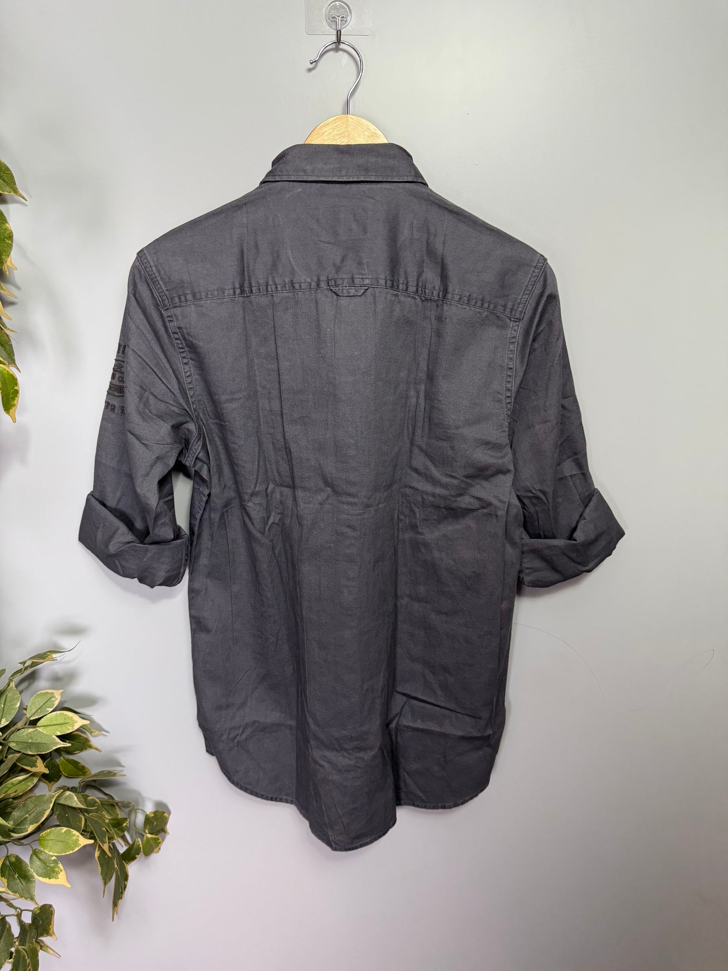 Men's Solid Full Sleeve Shirt