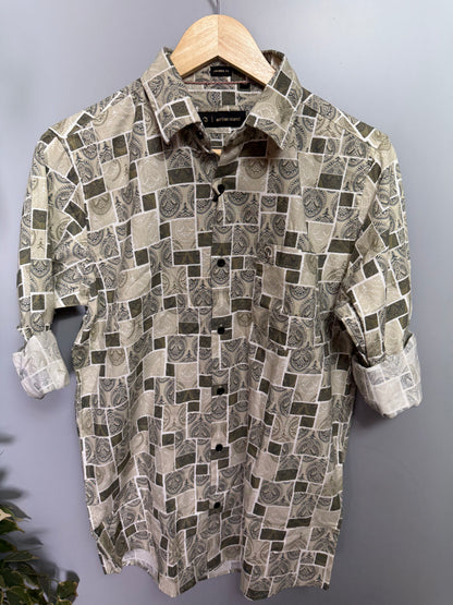 Men's printed Full Sleeve Shirt