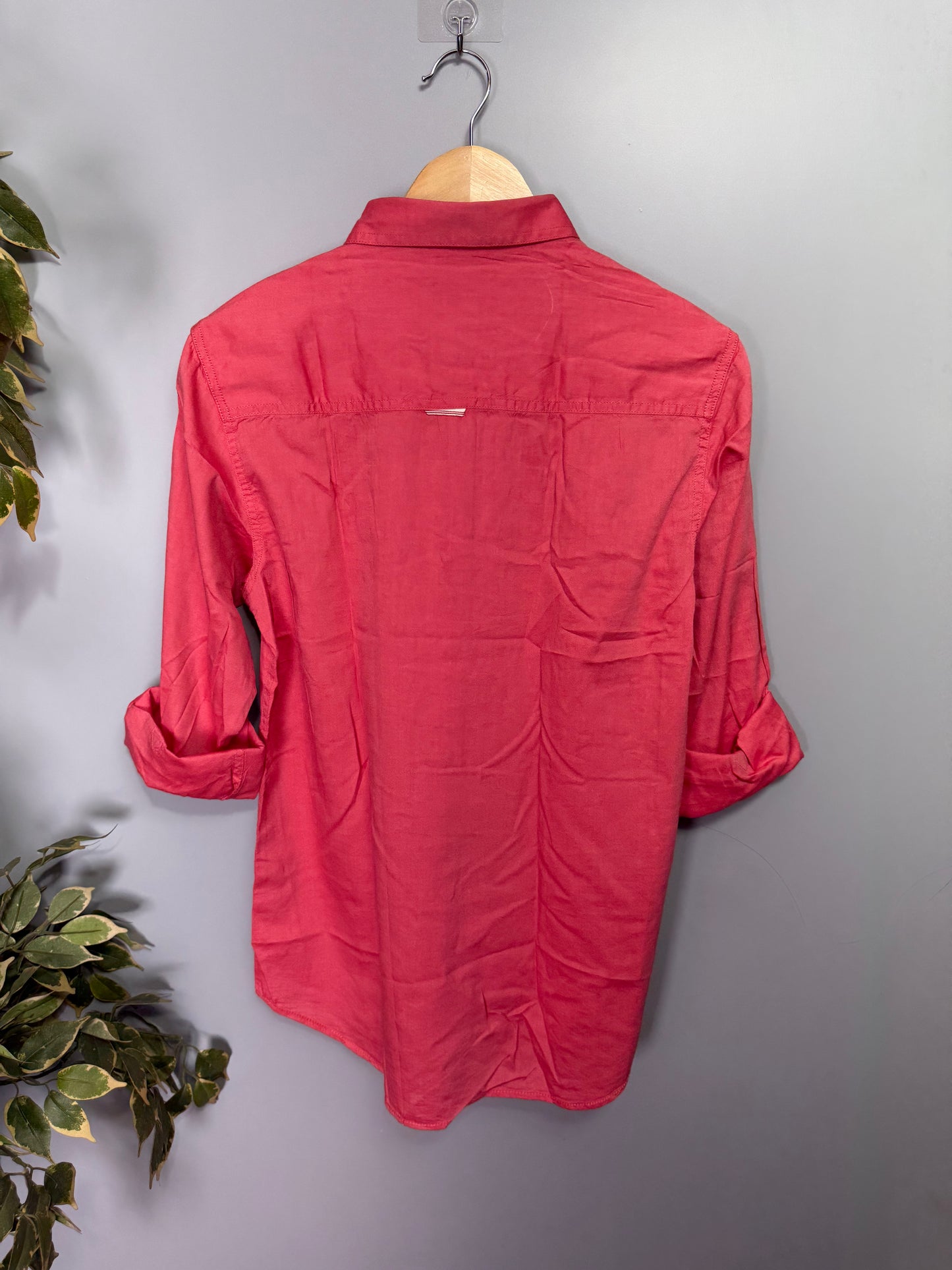 Men's Solid Full Sleeve Cotton Shirt