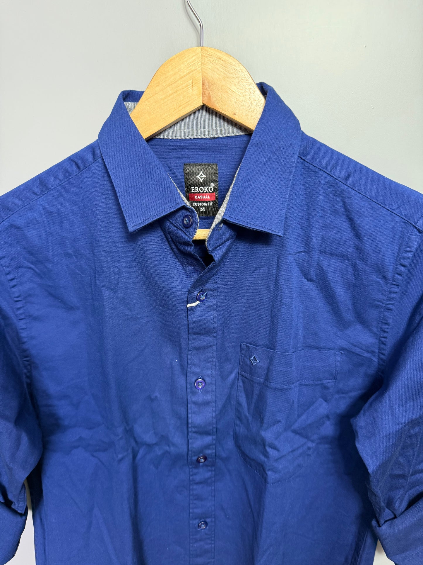 Men's Solid Full Sleeve Shirt