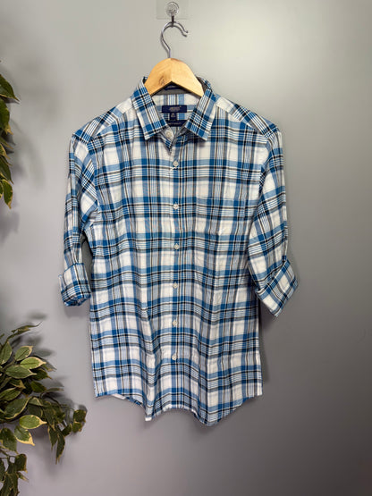 Men's Checked Full Sleeve Shirt