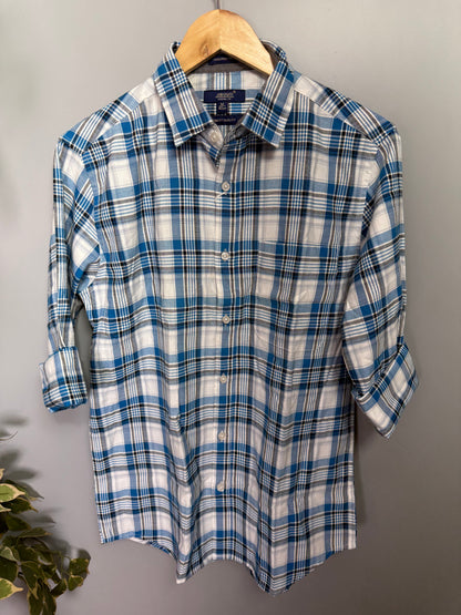 Men's Checked Full Sleeve Shirt