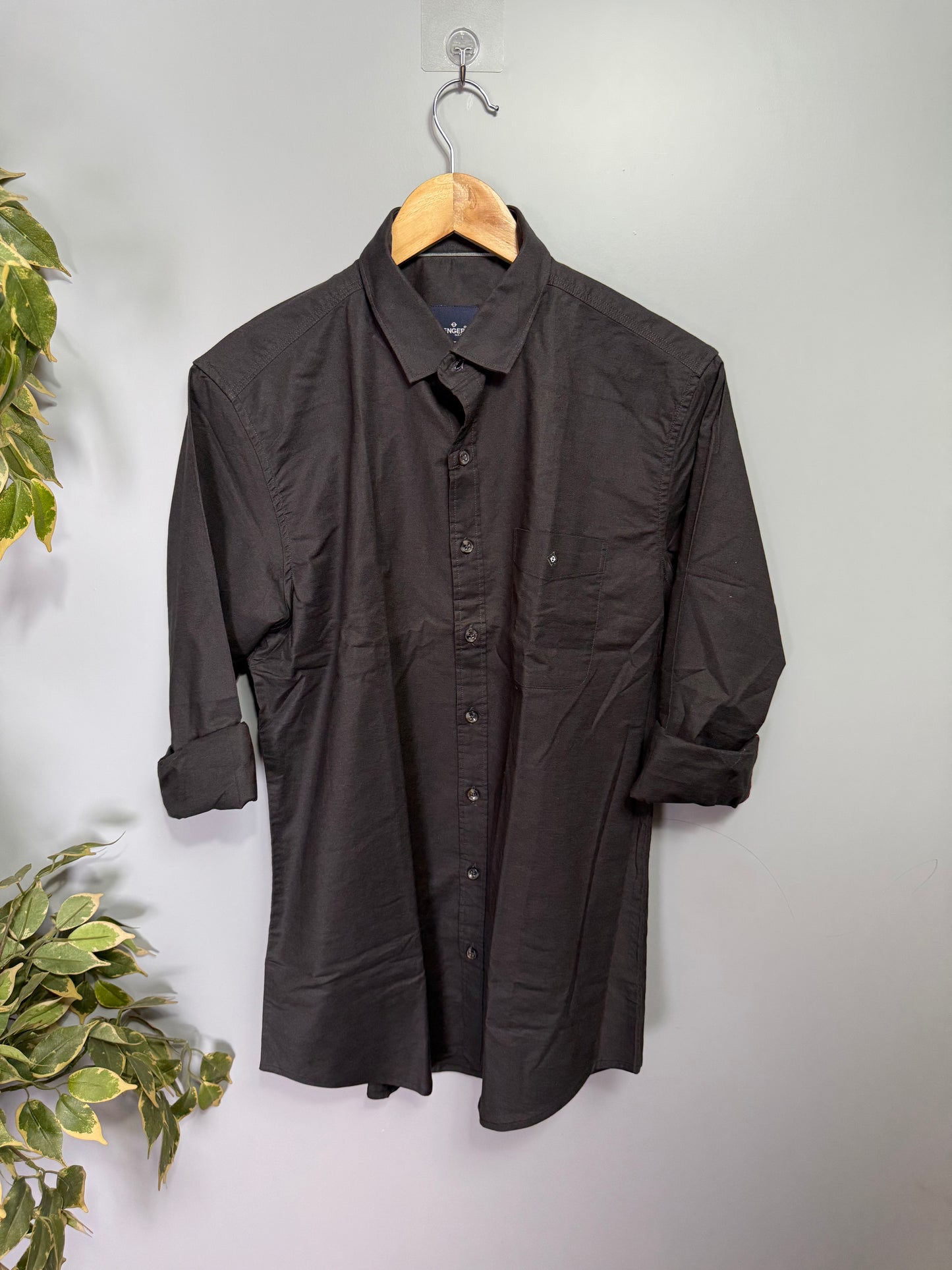 Men's Solid Full Sleeve Shirt