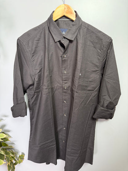 Men's Solid Full Sleeve Shirt