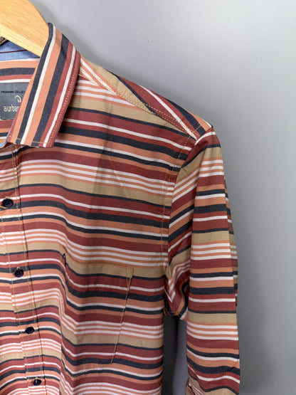 Men's Striped Full Sleeve Shirt