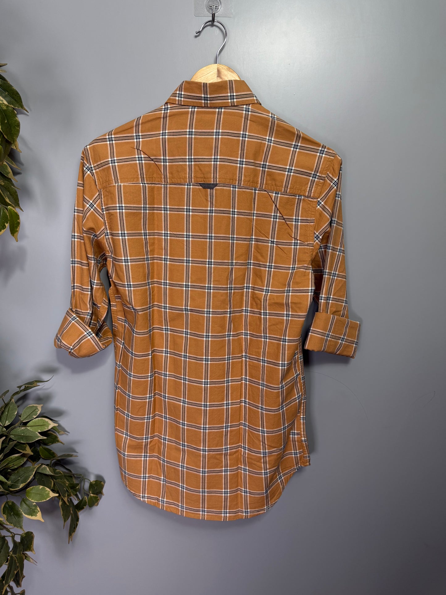 Men's Checked Full Sleeve Cotton Shirt