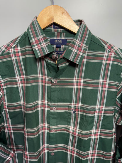 Men's Checked Full Sleeve Cotton Shirt