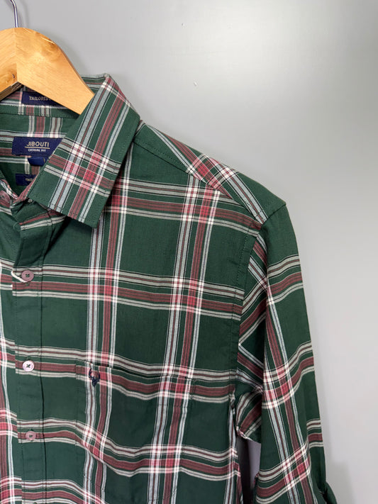 Men's Checked Full Sleeve Cotton Shirt