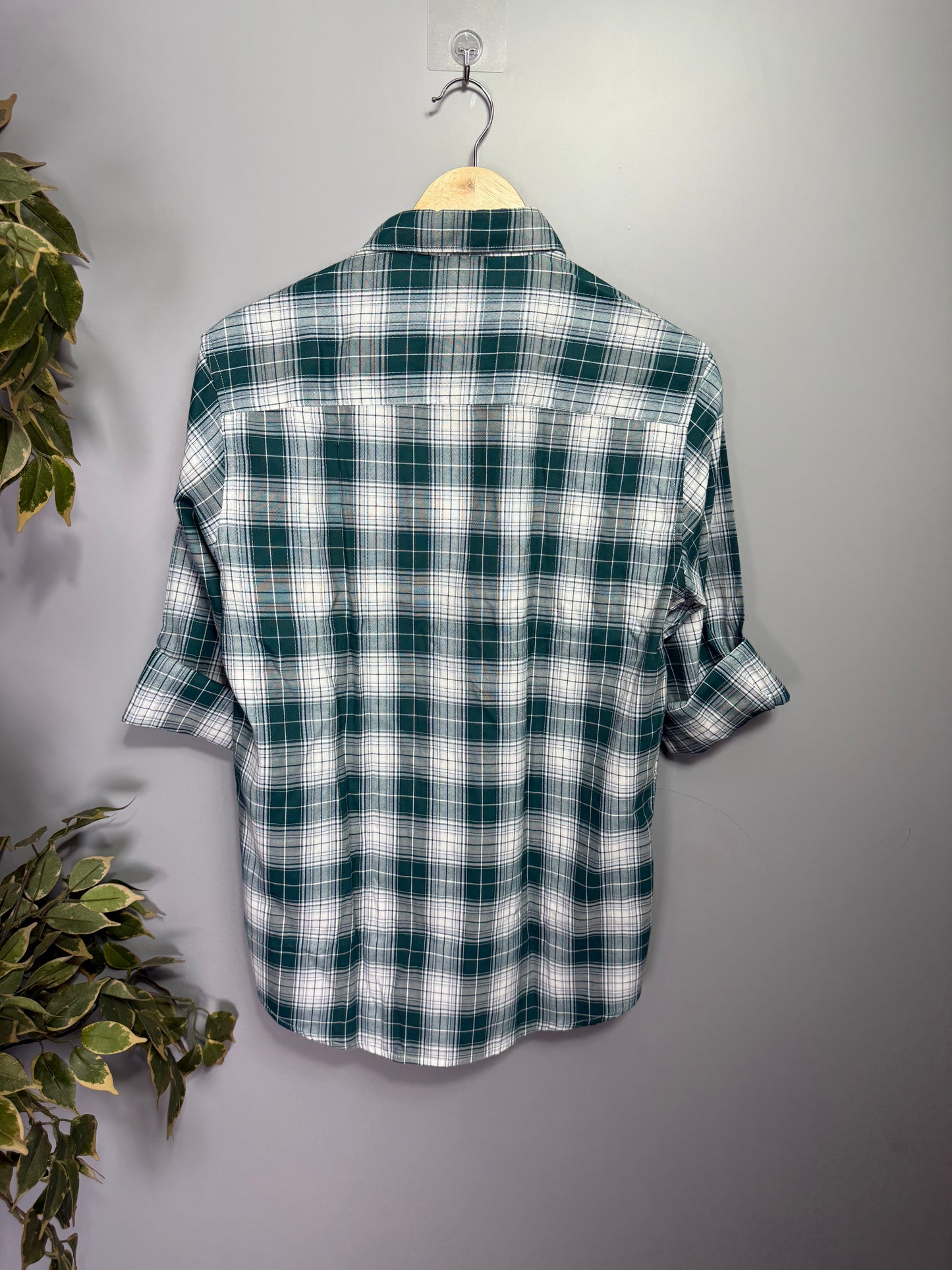 Men's Checked Full Sleeve Cotton Shirt