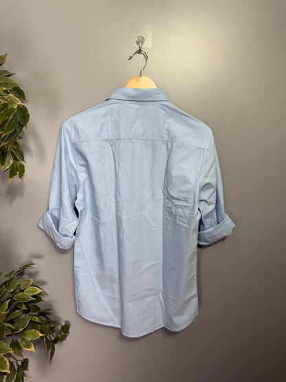 Men's Solid Full Sleeve Shirt