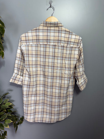 Men's Checked Full Sleeve Shirt