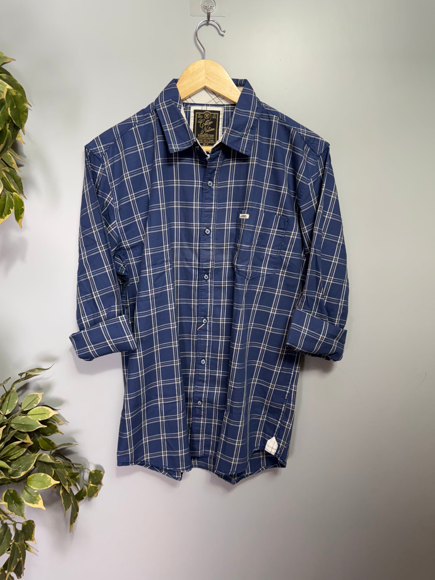 Men's Checked Full Sleeve Shirt