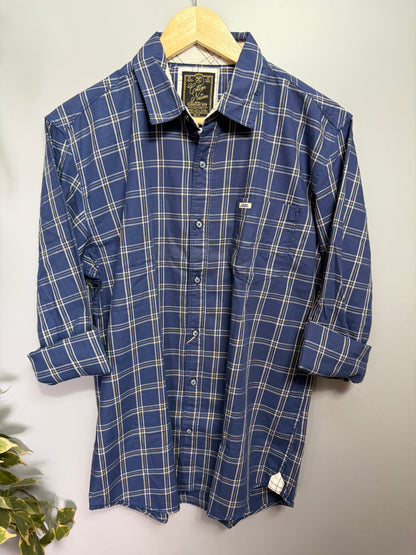 Men's Checked Full Sleeve Shirt