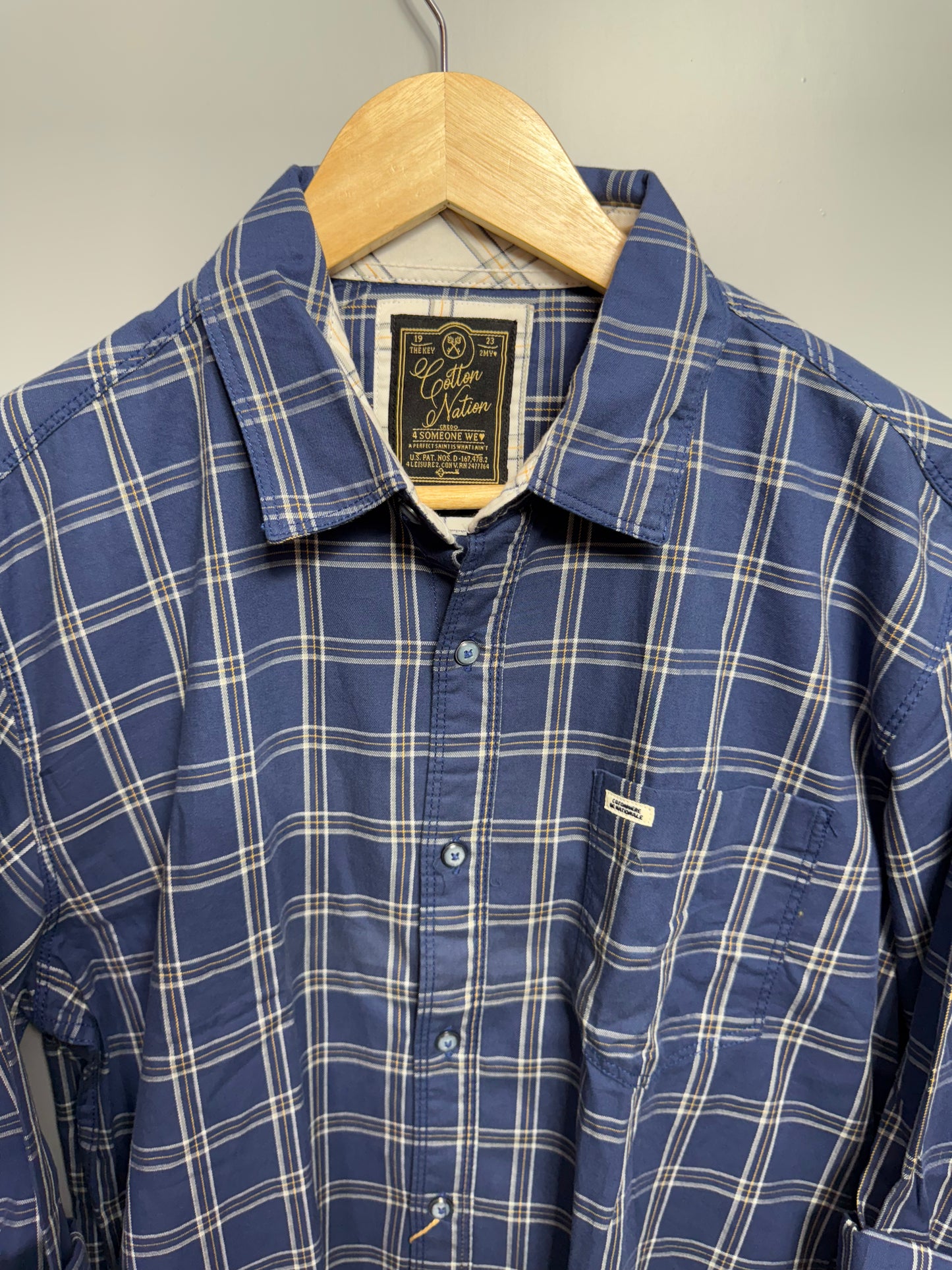 Men's Checked Full Sleeve Shirt