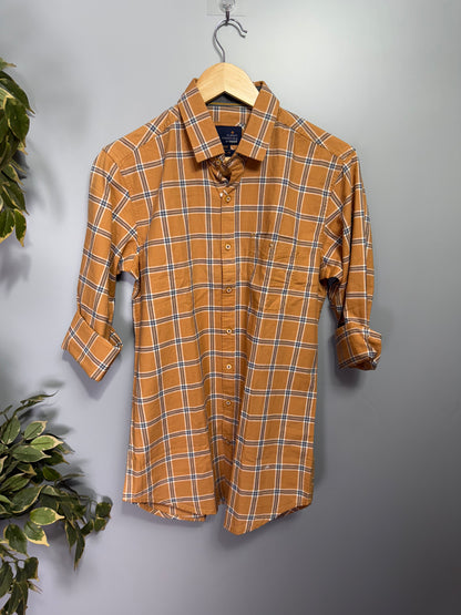 Men's Checked Full Sleeve Shirt