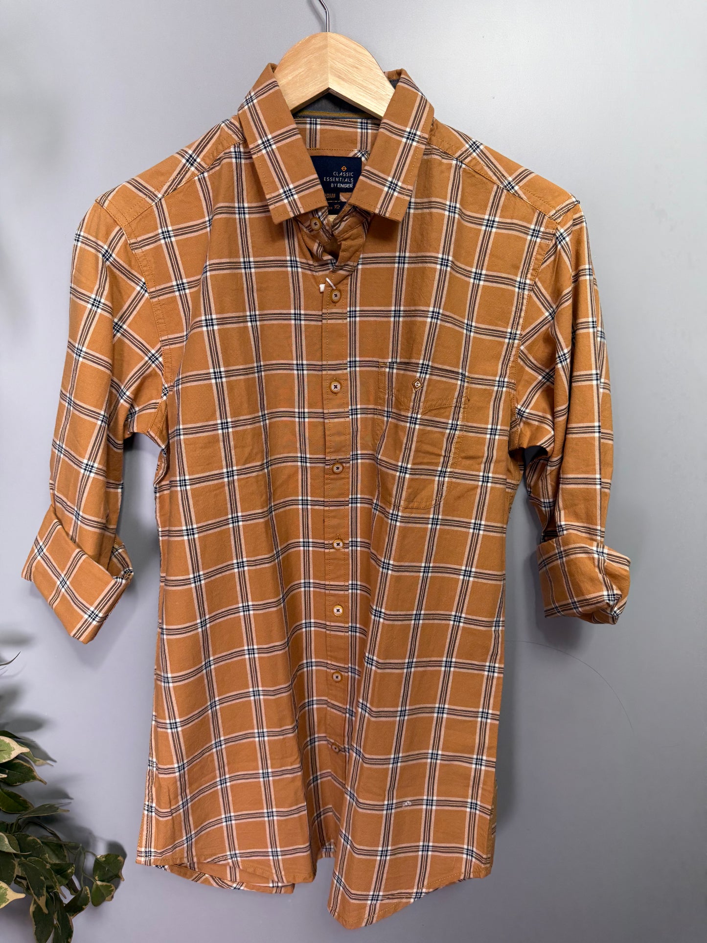 Men's Checked Full Sleeve Shirt