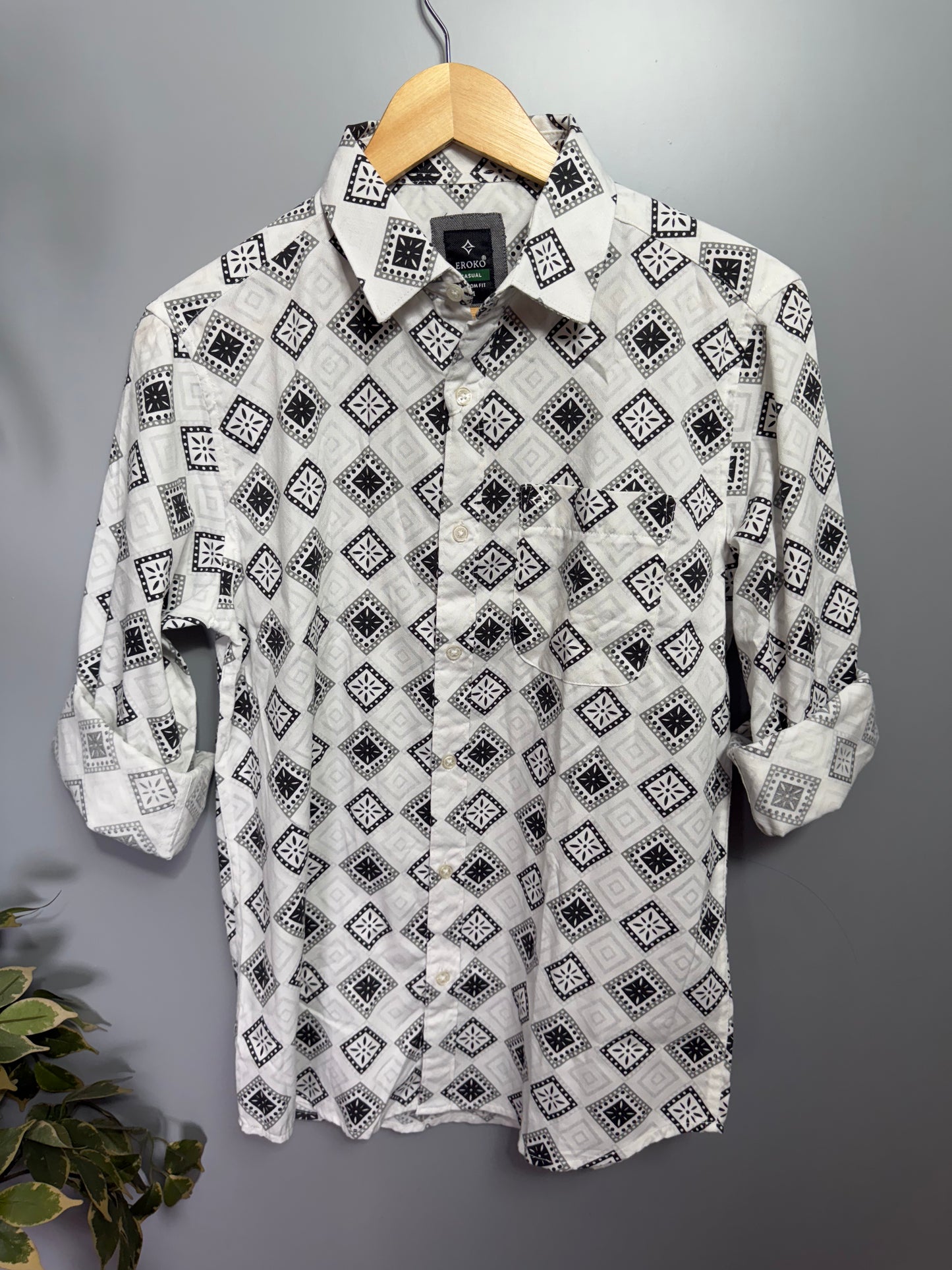 Men's Printed Full Sleeve Shirt