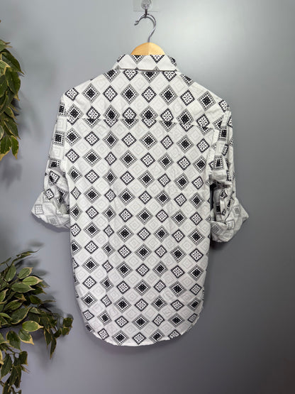 Men's Printed Full Sleeve Shirt