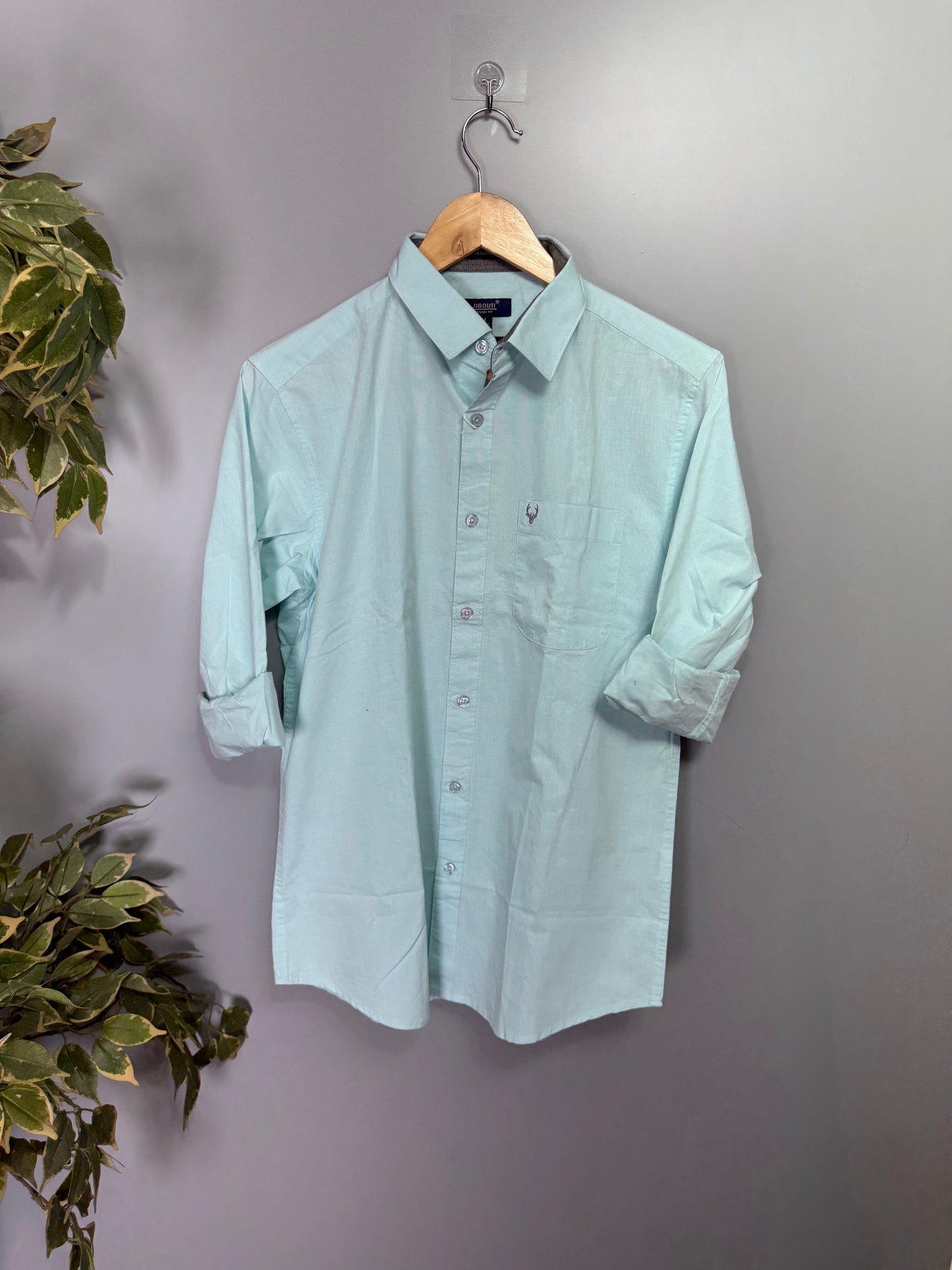 Men's Solid Full Sleeve Shirt