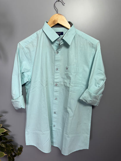 Men's Solid Full Sleeve Shirt