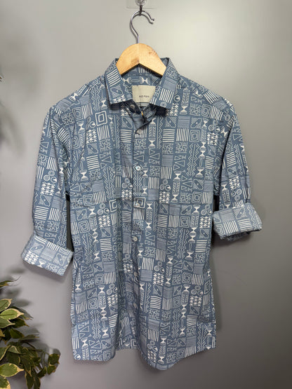 Men's Printed Full Sleeve Shirt