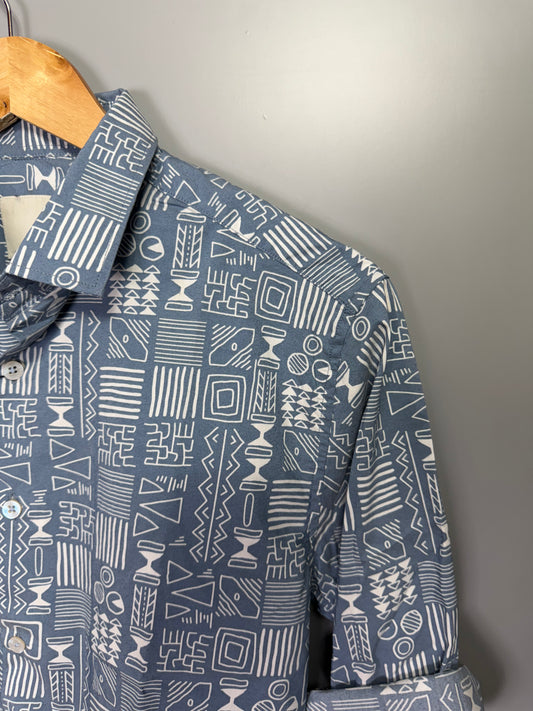 Men's Printed Full Sleeve Shirt